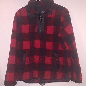 Abercrombie & Fitch Sherpa Pullover